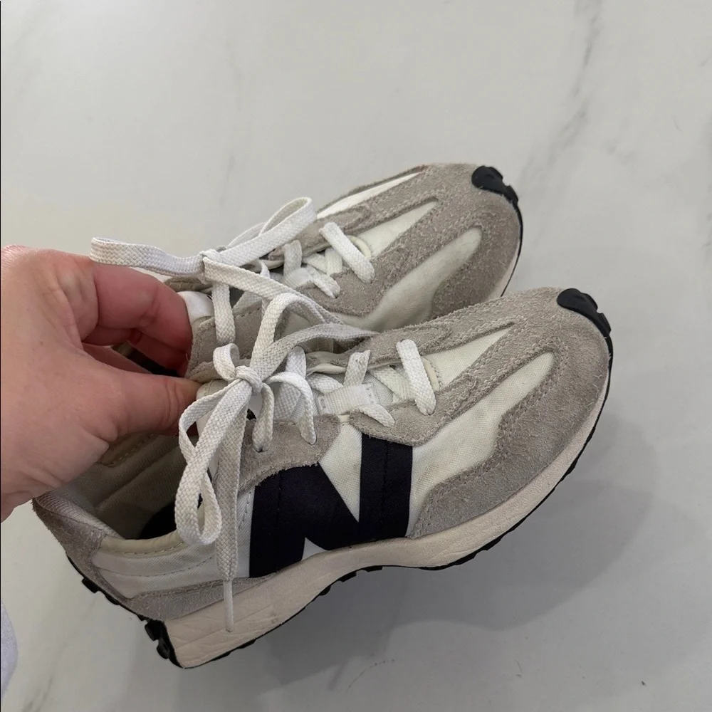 New Balance Kids Sneakers - White and Gray